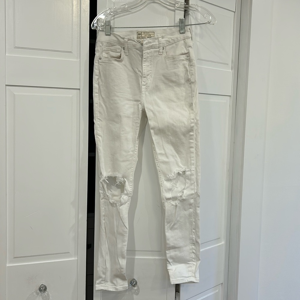 Feee people white jeans